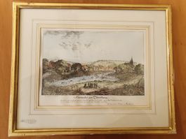 Küsnacht, Lithographie / Stich  von J.J. Aschmann