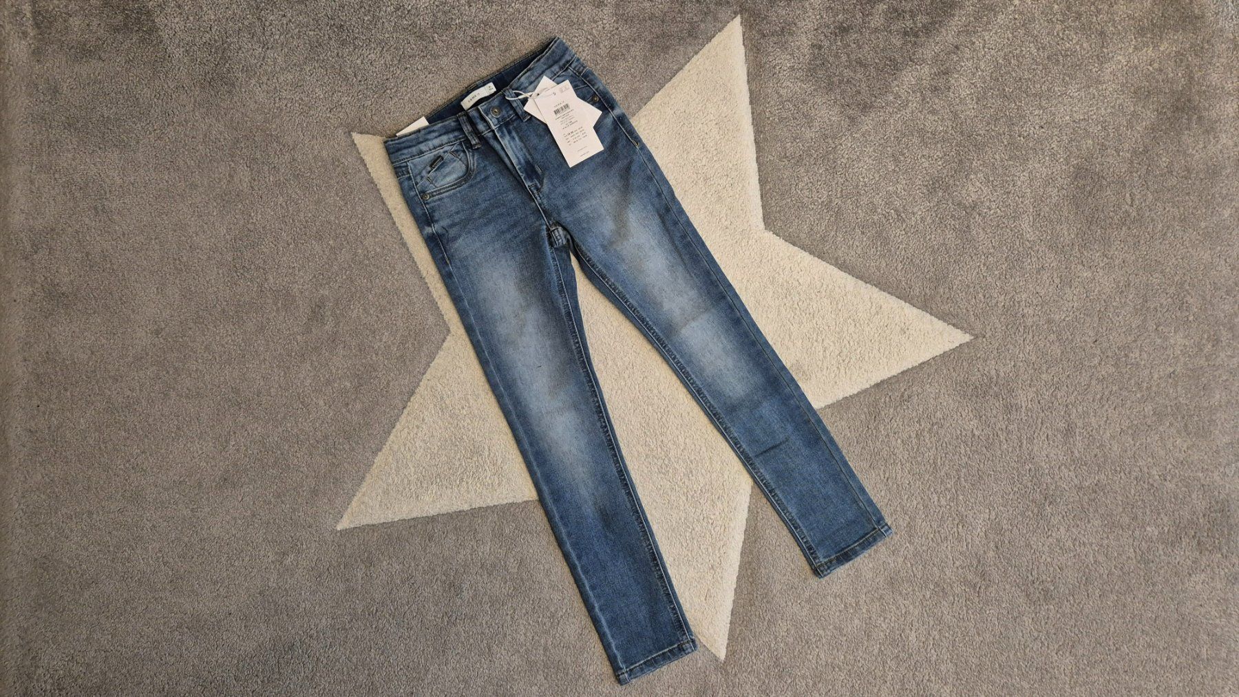 Name It Pantaloni: Jeans von Name it "Pete" Gr. 134 neu – Nuovo e nell'imballaggio originale da Baar venduto da rebeli6340