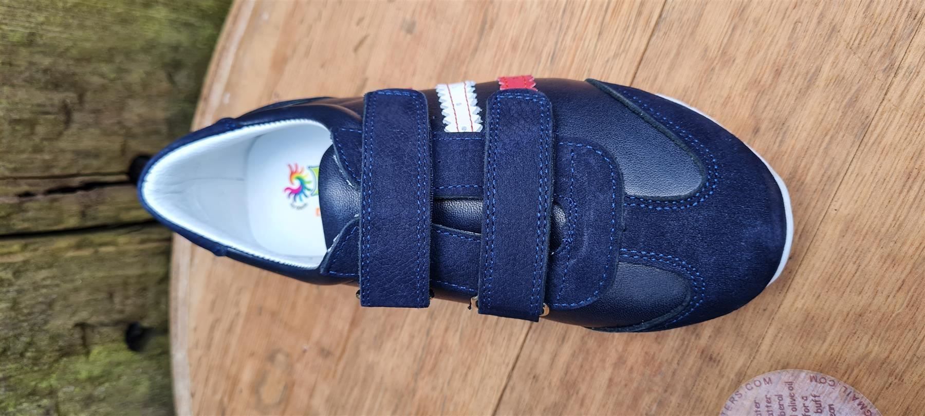 Scarpe per ragazzi: DENO Echtleder Turnschuhe gr 21(1306)NEU – Nuovo e nell'imballaggio originale da Buttwil venduto da KinderSchuhe 2