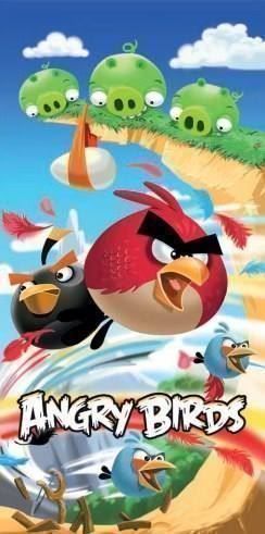 Teli da bagno: Strandtuch - Angry Birds – Nuovo e nell'imballaggio originale da Ennetbürgen venduto da open24shop