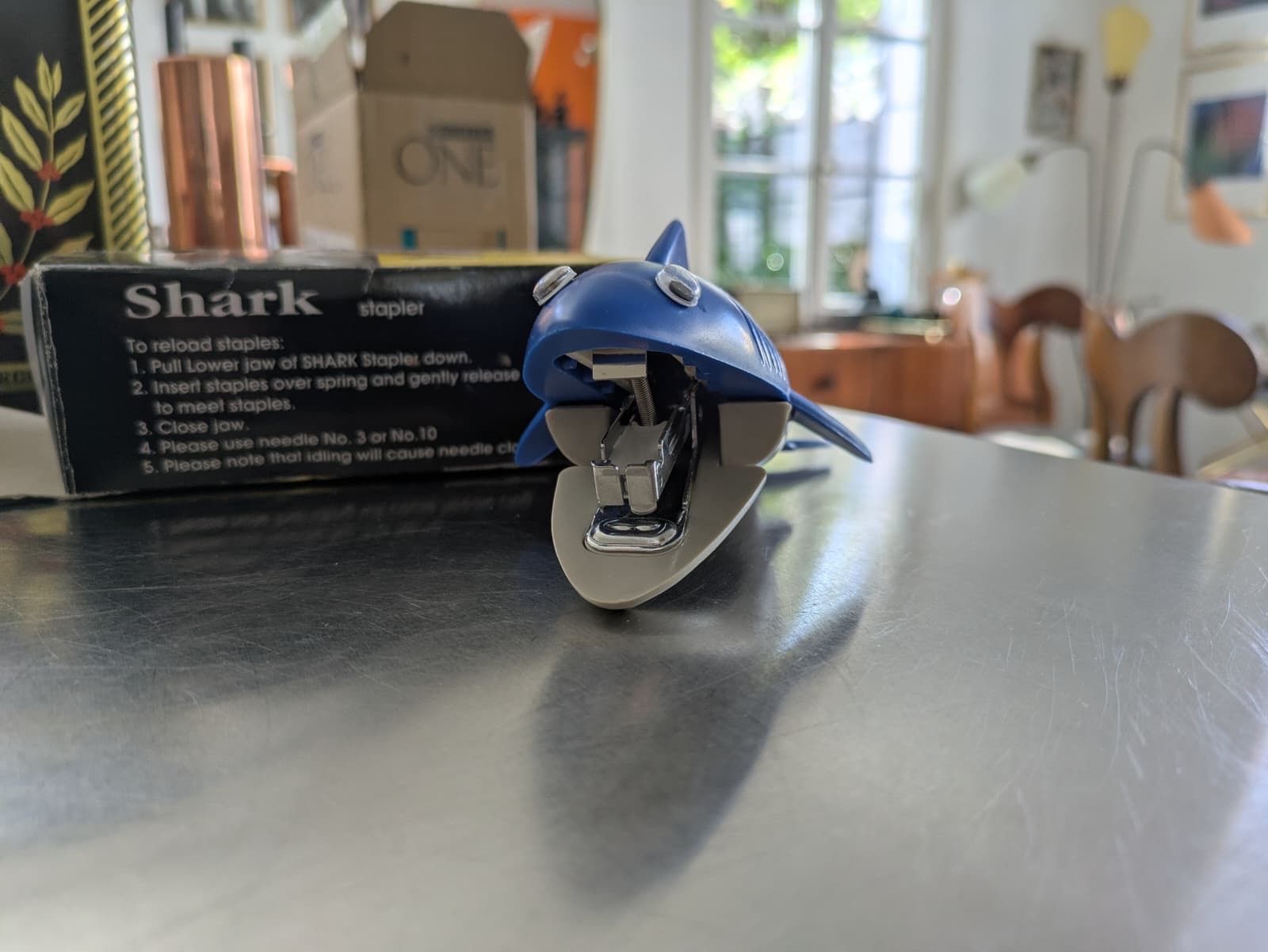Tutti gli attrezzi: Haifisch Tacker Shark Stapler mit Originalkarton – Usato da Kreuzlingen venduto da Pippi1956 5