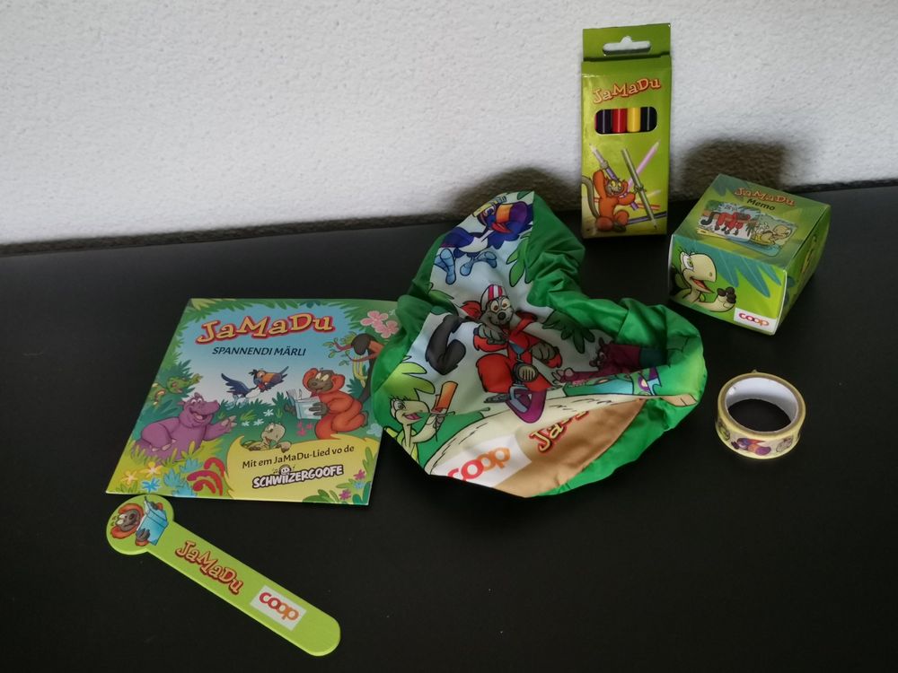Jamadu Coop Kinder Set tw neu 7 teilig inkl 1 cd Märchen Kaufen auf