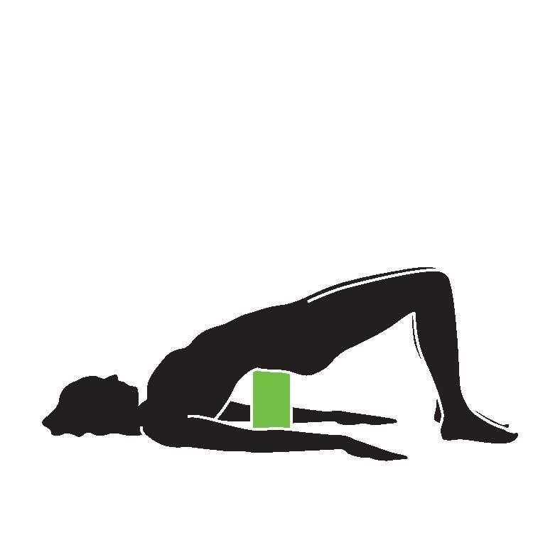 Hometrainer: Yoga Block, 200 g, grün/grau – Neu und originalverpackt aus St. Gallen von cointec 8