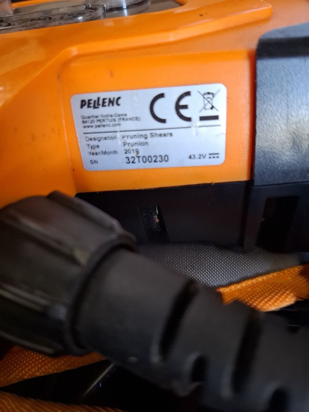 Tutti gli attrezzi: Pellenc 250 Akku garten Schere – Usato da Mels venduto da kuki26 6