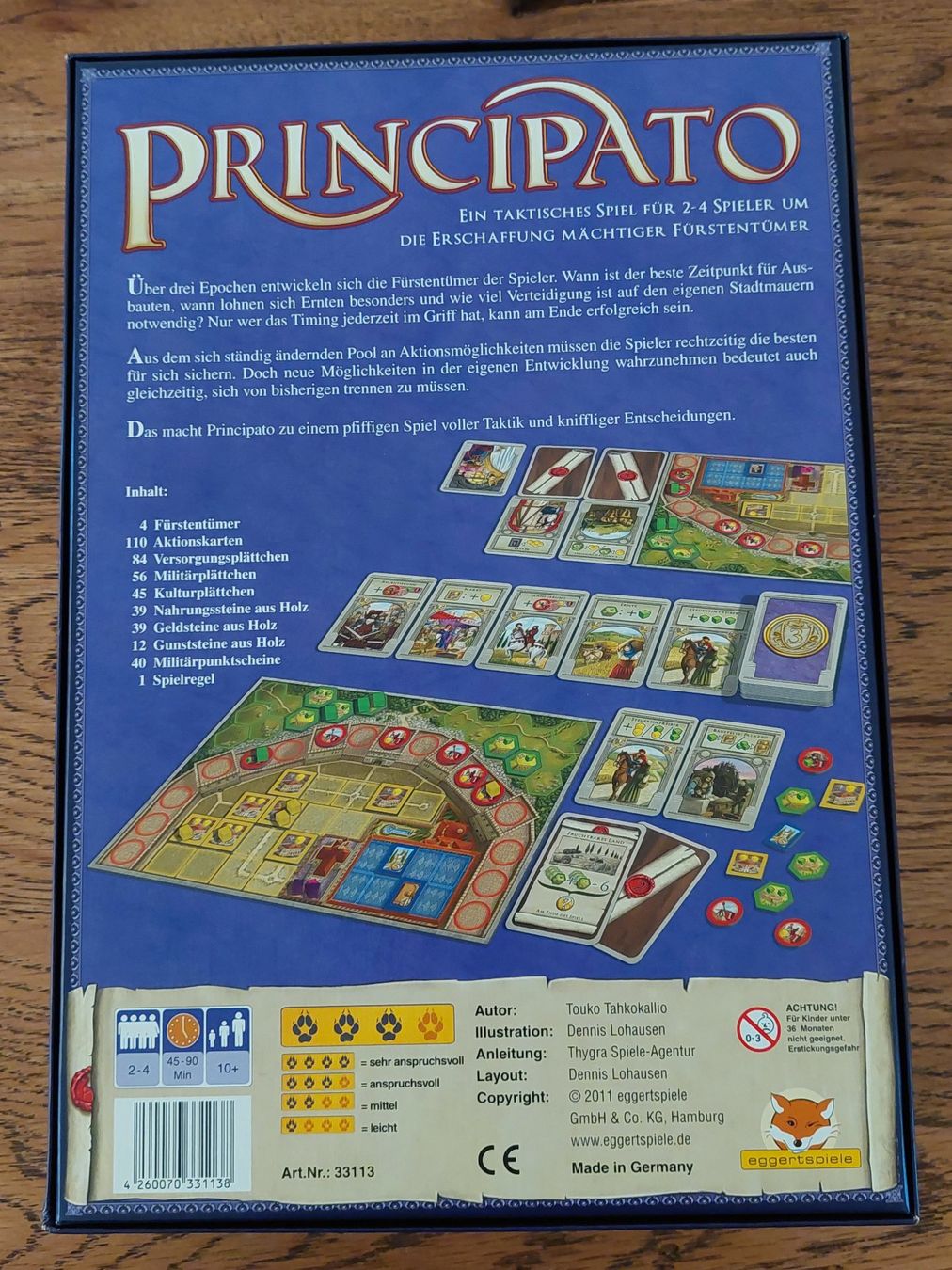 Spiele: Principato – Gebraucht aus Bern von Frankybe 1