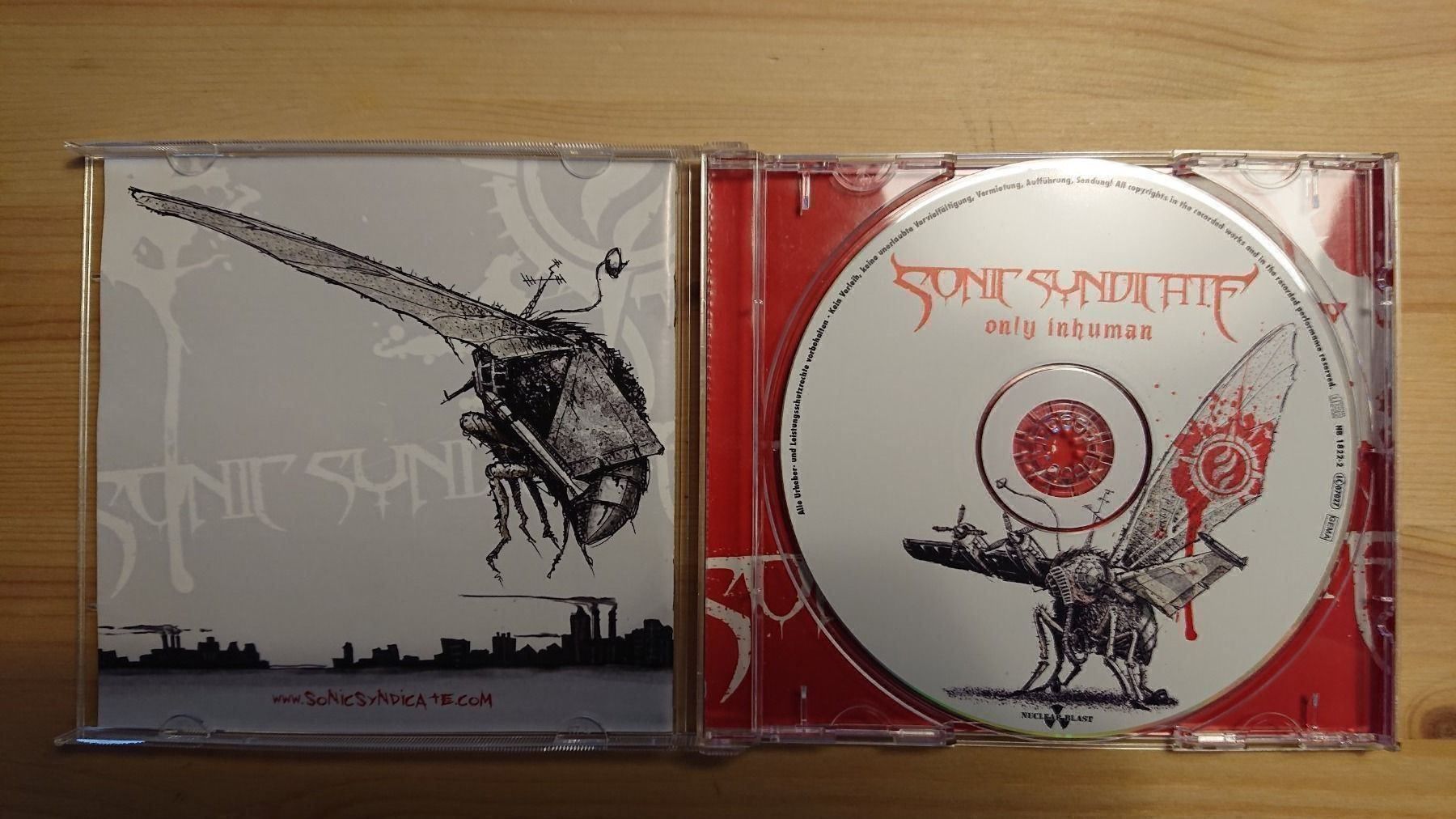 CD: Sonic Syndicate - Only Inhuman - CD – Usato da Bönigen venduto da Mis1513 1