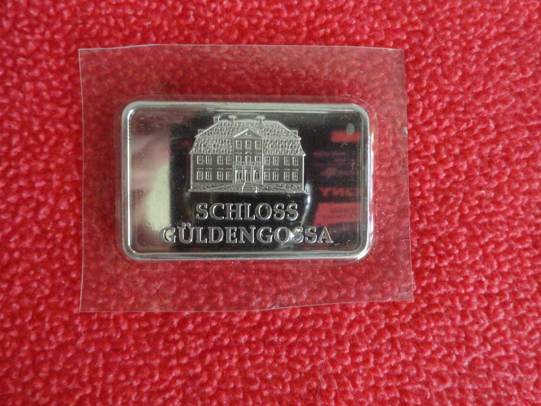 Métaux précieux: 1 UNZE FINE SILVER - SCHLOSS GÜLDENGOSSA – Neuf avec emballage d'origine à Gerlafingen par Shiva_74 3