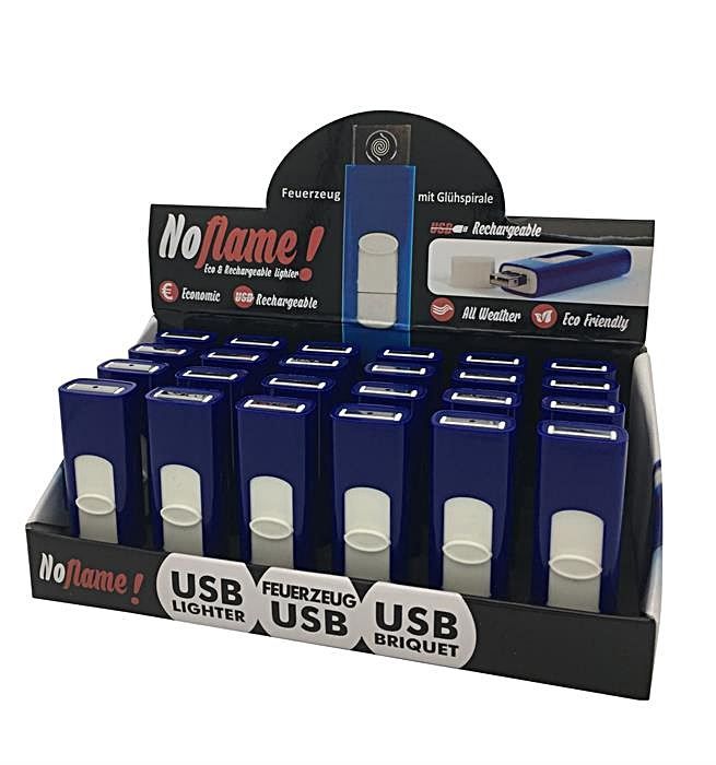 Accendini: Feuerzeug mit USB Stick aufladbar, blau – Nuovo e nell'imballaggio originale da Wettingen venduto da Swala 3