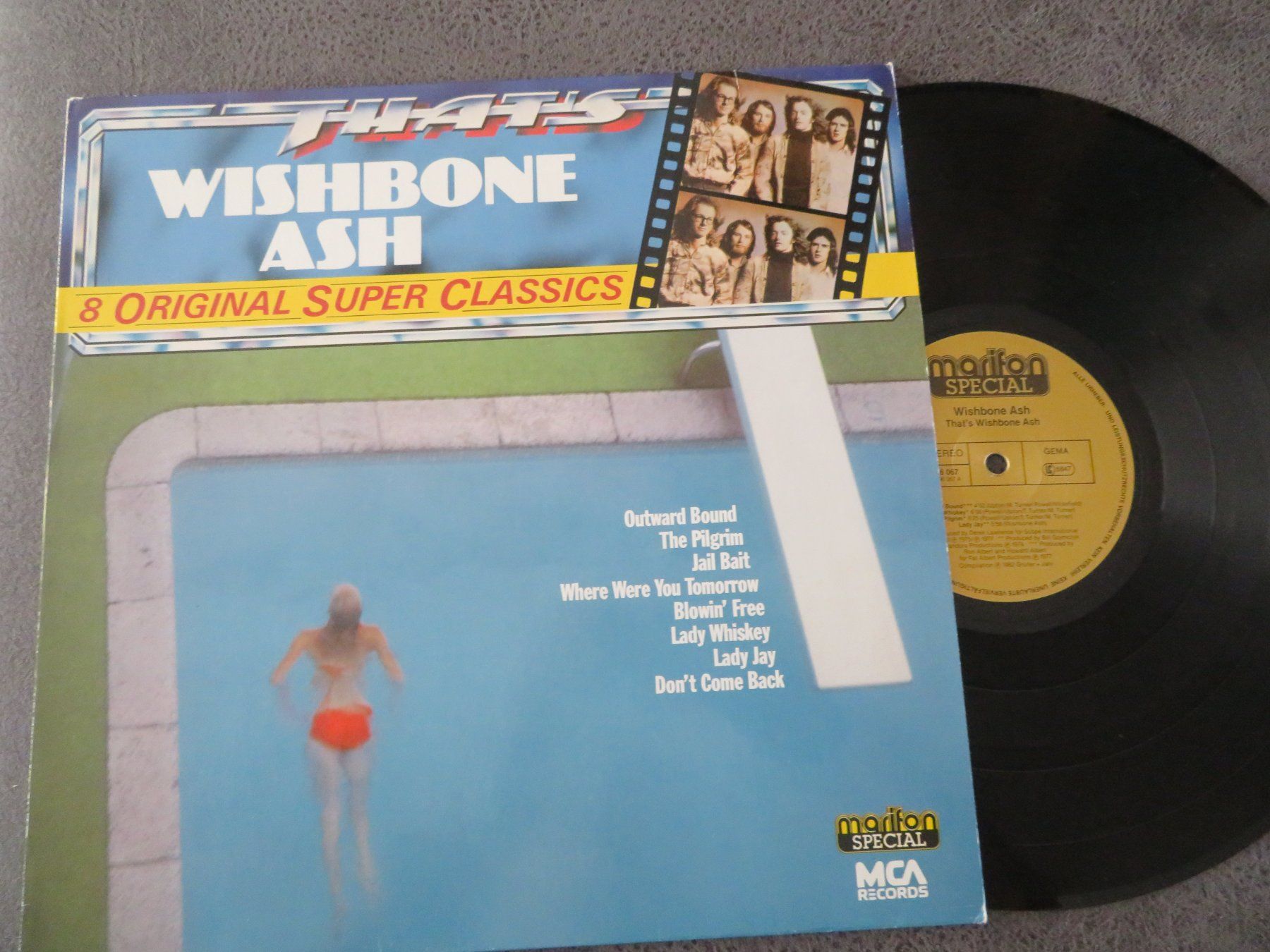 Dischi in vinile: WISHBONE ASH 8 ORIGINAL SUPER CLASSICS – Nuovo (secondo la descrizione) da Zürich venduto da max_cp5f