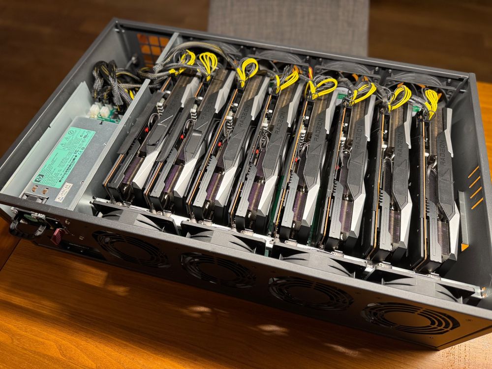 Ethereum Mining Rig Rx 6800 Mining 6700 Xt Mining Amd And Nvidia