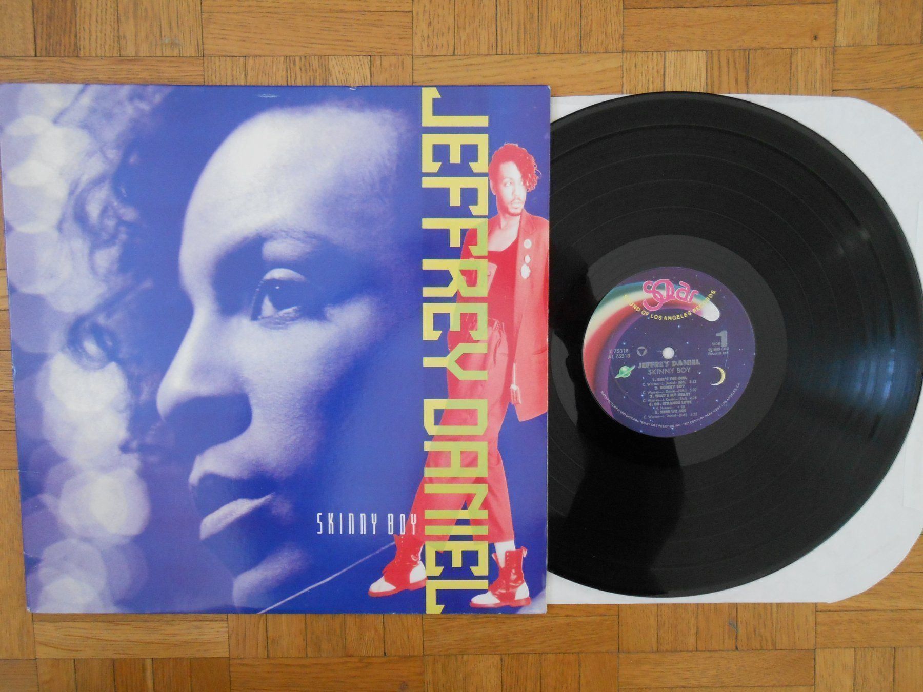Schallplatten: Jeffrey Daniel 1990 Skinny boy (LP) – Gebraucht aus Territet von Yvanz