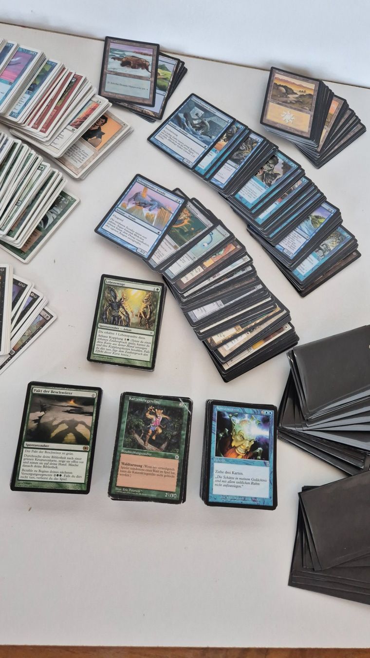 Magic The Gathering Cartes à collectionner: Magic the Gathering 800+ Karten Sammlung DE - 1999 - 2010s – D'occasion à Bassersdorf par retrolab 4
