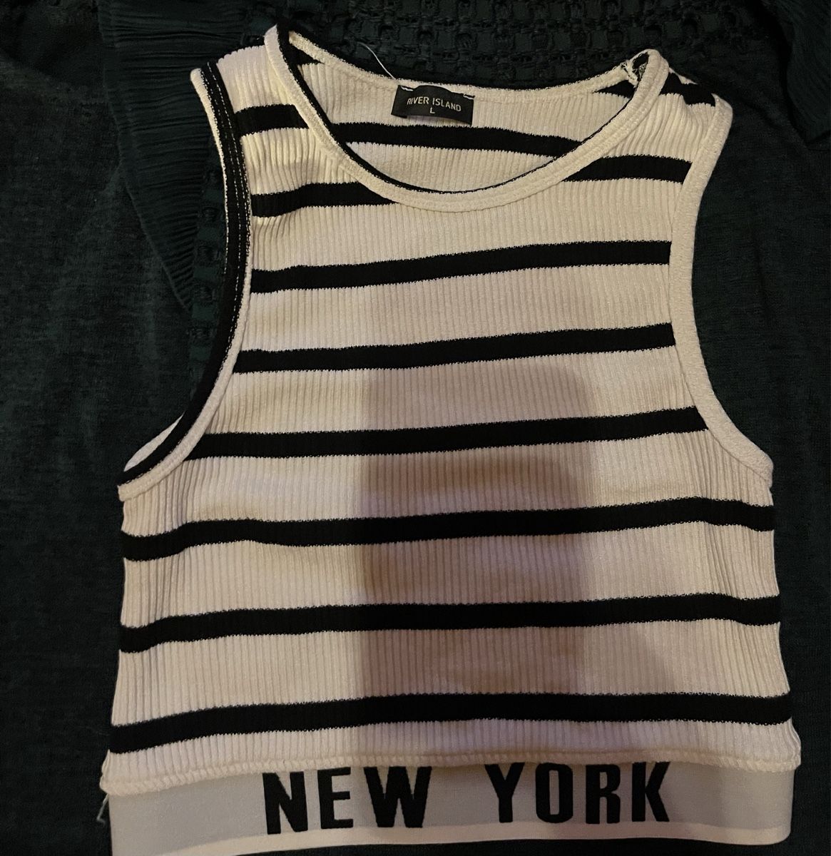 Top: Top River Island a righe bianco e nero - Tg S/M – Nuovo (secondo la descrizione) da Gordevio venduto da LanaZimm 7