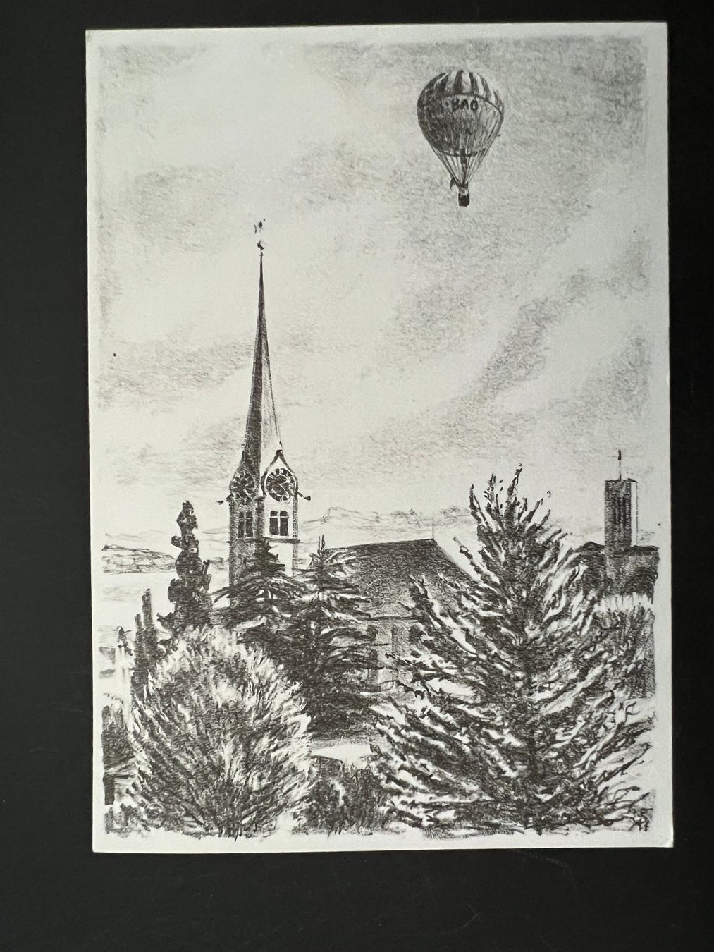 Tous les timbres: Ballon Post 1982 ref. Kirche Horgen      (G1223) – D'occasion à Hinwil par Sidi4 1