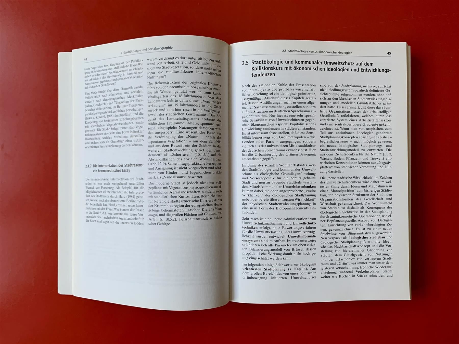 Libri: Buch: Stadtökologie von Herbert Sukopp – Usato da Zürich venduto da ZuercherBrockenhaus 4