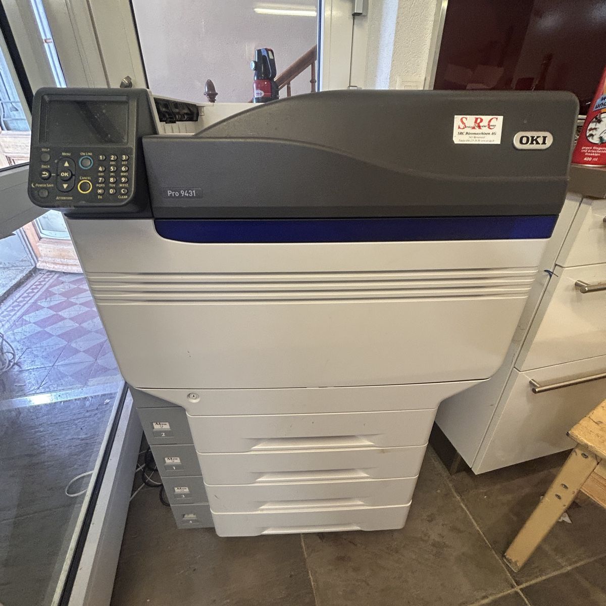 Oki Stampanti: OKI Pro 9431 Drucker defekt – Usato da Laufen venduto da belleskulptur