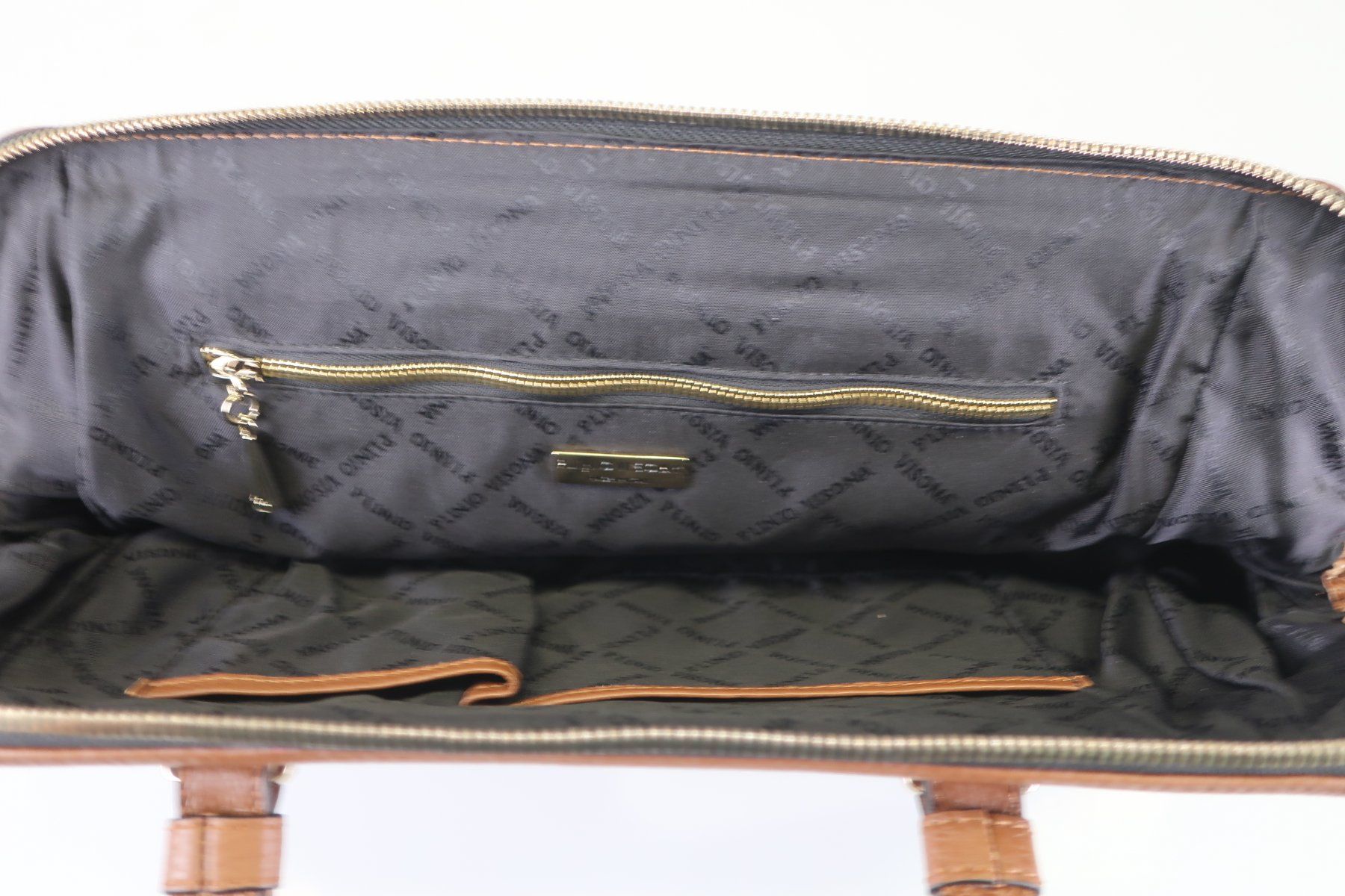 Taschen für Damen: Braune Plinio Visona Handtasche aus Leder – Gebraucht aus Volketswil von brockipfannenstil 6