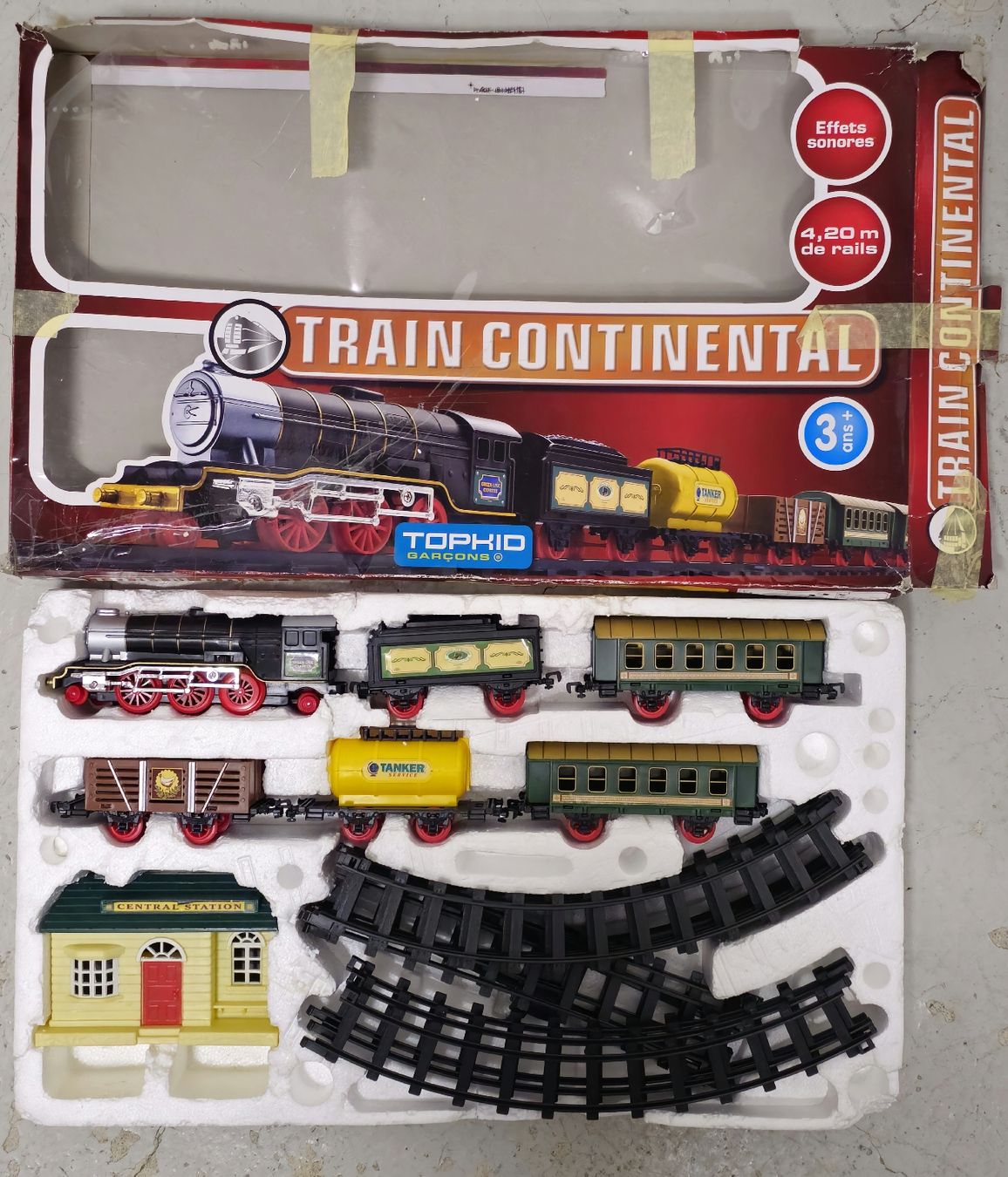 Modellini di ferrovie: Eisenbahnset Train Continental - guter Zustand – Usato da Holderbank AG venduto da Dale29