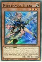 Yu-Gi-Oh!, Kunstmagus Litera, DUAD, (Super Rare)