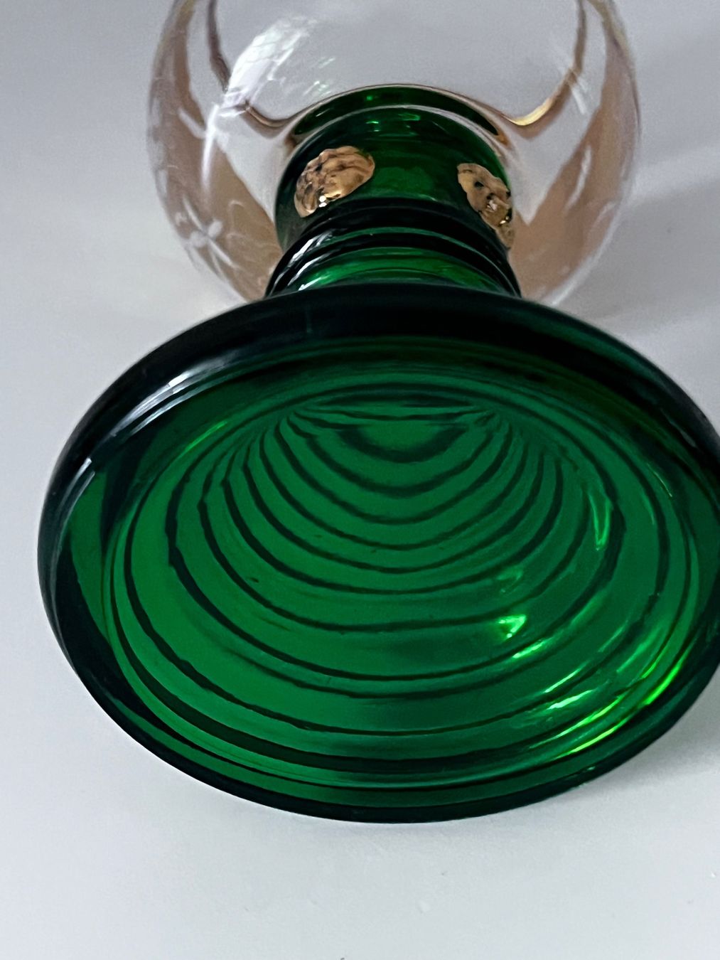 Gläser: Alte Römer Weinglas 12 cm, 0,1 L – Gebraucht aus Möhlin von mil_h55x 7