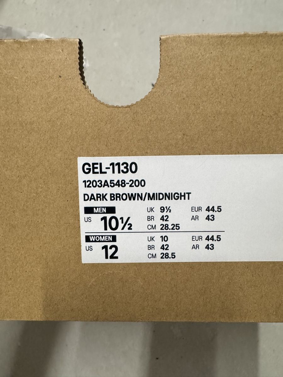 Asics Scarpe da uomo: Asics Gel 1130 NEU 44.5 – Nuovo e nell'imballaggio originale da Uster venduto da Giaschper 1