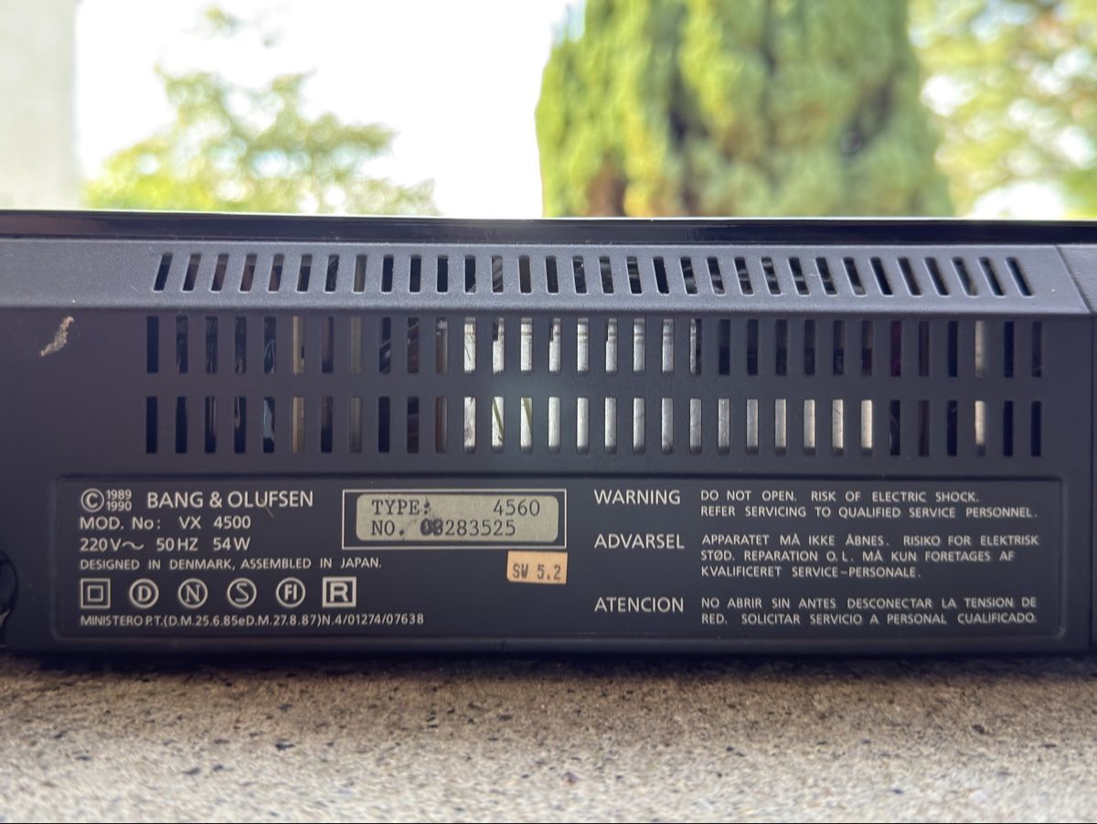 Bang & Olufsen Audio- & Mediensysteme: Bang & Olufsen VX 4500 – Defekt aus Wuerenlingen von riachuelo 1