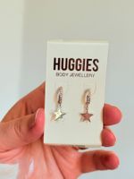 Boucles d'oreilles Huggies étoile ✨ neuves avec étiquette!