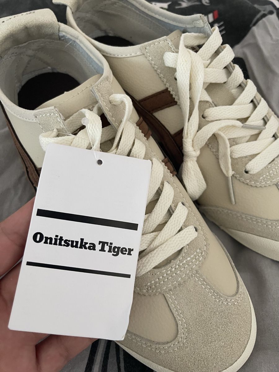 Onitsuka Damenschuhe: Onitsuka Tiger Sneaker beige/braun neu – Neu und originalverpackt aus Untersiggenthal von Sparmuffel_94 4