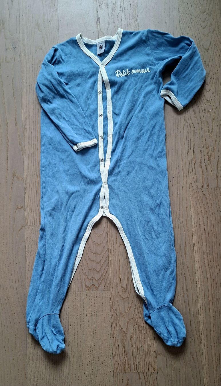 Petit Bateau Pyjamas & Ähnliches: pyjama bébé Petit Bateau bleu taille 24 mois – Gebraucht aus Genève von sar_7mzn