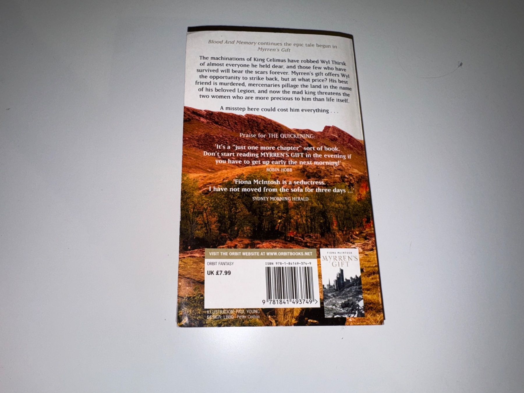 Bücher: NOVEL: Fiona McIntosh, Blood and memory – Gebraucht aus Grosswangen von English_books 9