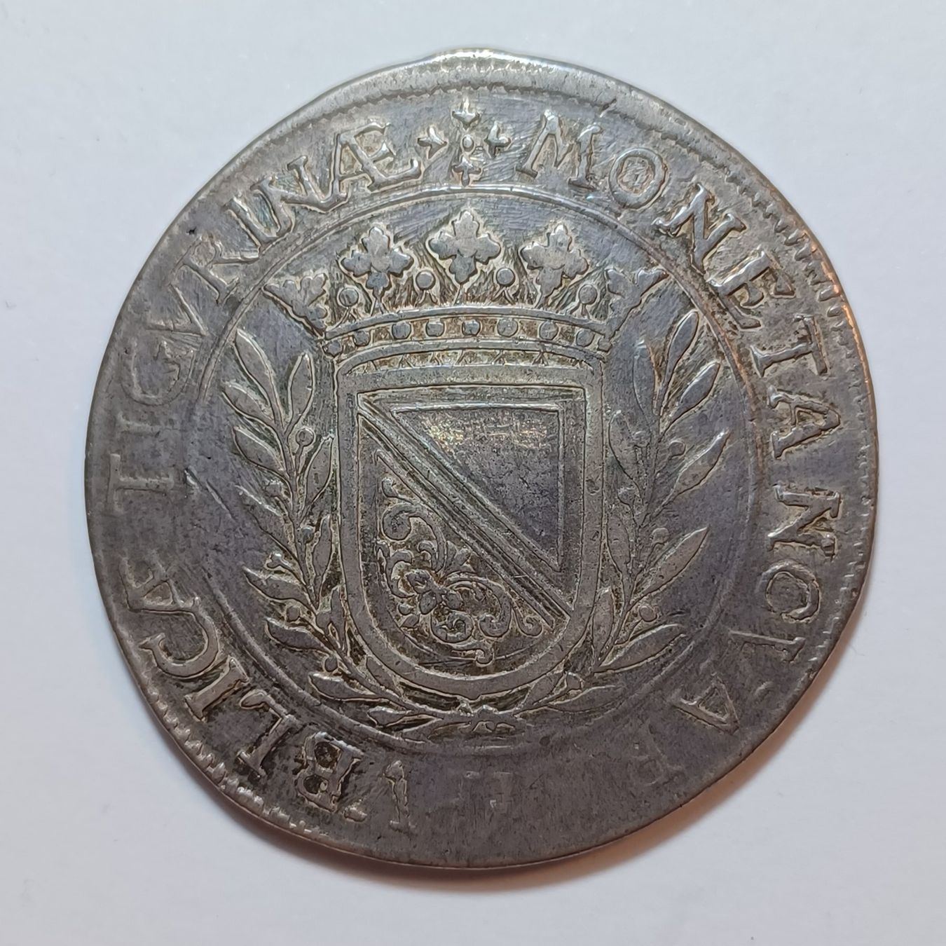 Tutti le monete: Taler 1660 Zürich "Wasertaler" – Usato da Pfäffikon ZH venduto da Schweizer_Muenzen