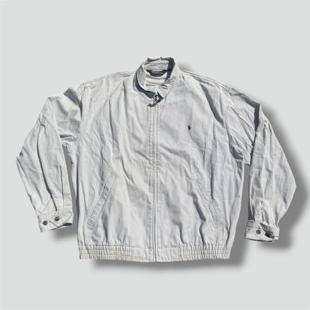 Polo Ralph Lauren cream vintage Harrington jacket