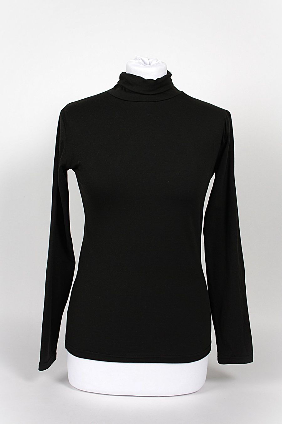 Maglioni & Felpe: Rollkragenpullover / dünner Longsleeve, schwarz – Usato da Zollikofen venduto da Restwert_Zollikofen