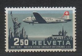 Schweiz Swissair 1947 SBK Nr. F42 Katalogwert: 35.00 CHF
