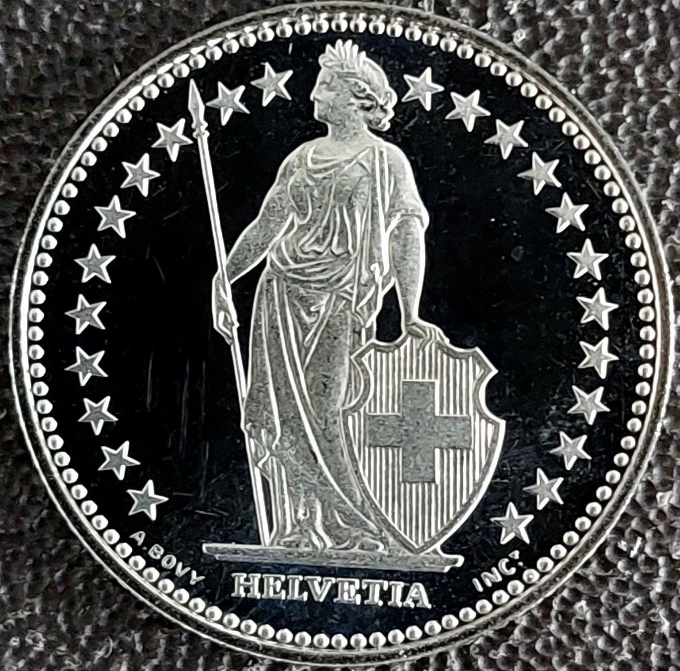Tutti le monete: 1 Franken 1994 stgl. / aus Münzsatz – Nuovo (secondo la descrizione) da Arch venduto da coinsandmore 1