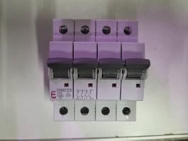 Eti Etimat P10 Leitungsschutzschalter 4P 10kA 16A C16