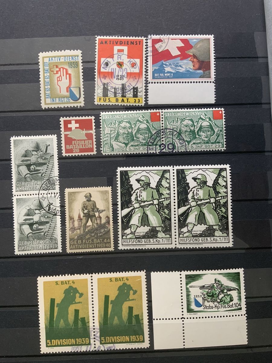Tutti i francobolli: Soldatenmarken – Nuovo (secondo la descrizione) da Binningen venduto da chr_cr5n