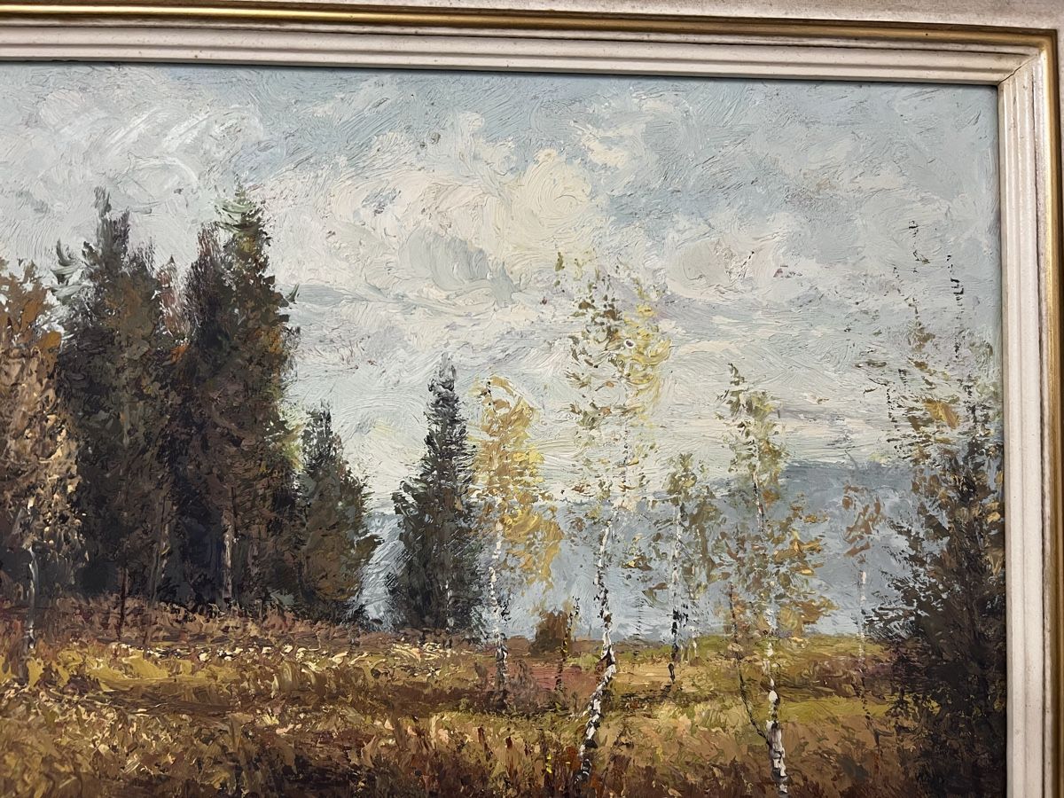 Dipinti: Max Keller Ölgemälde Landschaft. datum 73 – Usato da Hombrechtikon venduto da vespa1954 5