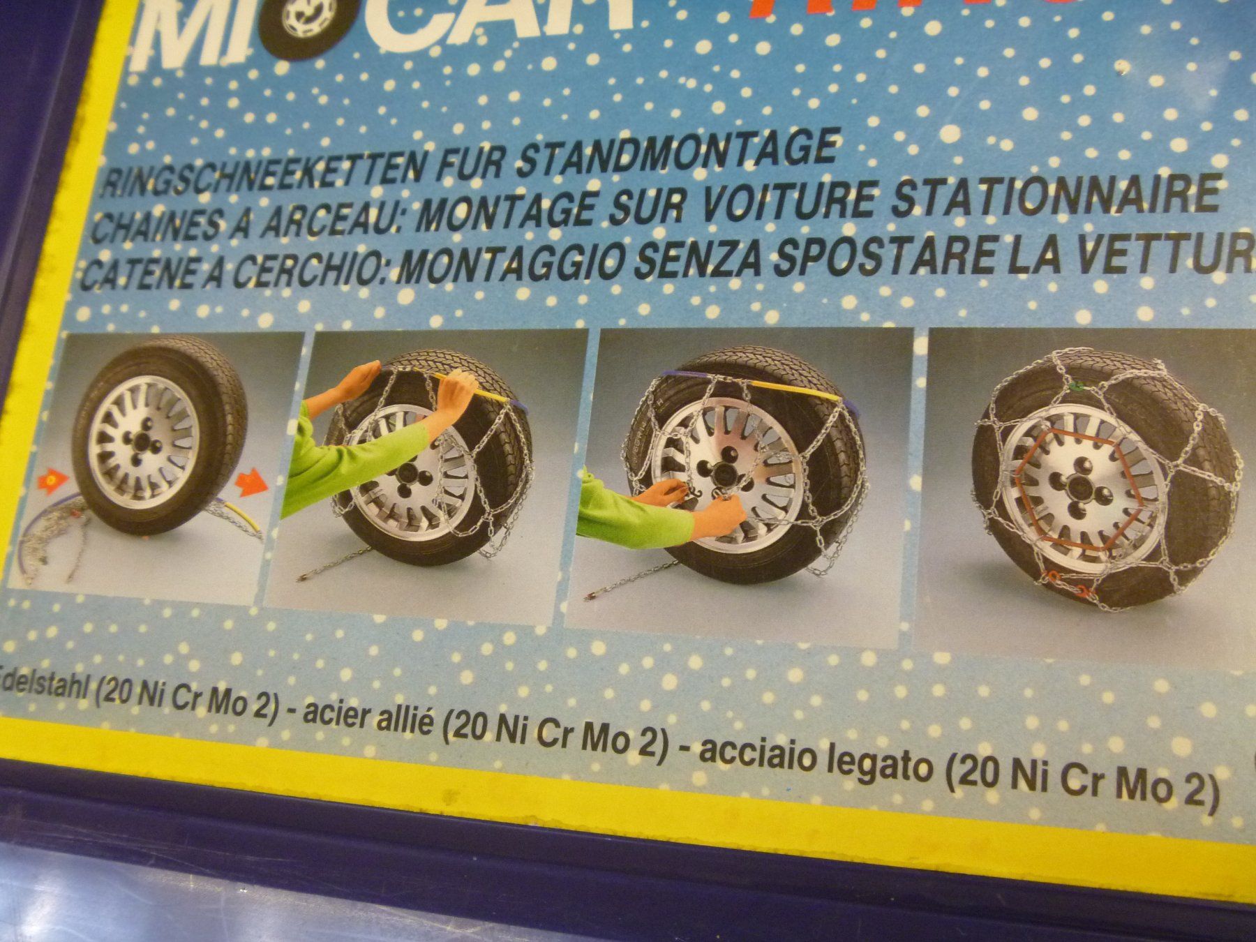 Catene da neve: Schneeketten Ringschneeketten – Nuovo (secondo la descrizione) da Rüti ZH venduto da baumchen 2