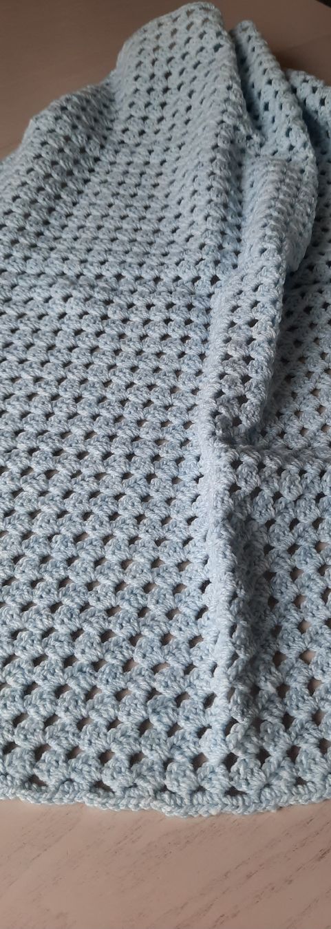 Coperte: Babydecke gehäckelt – Nuovo e nell'imballaggio originale da Engelburg venduto da Clictop 1