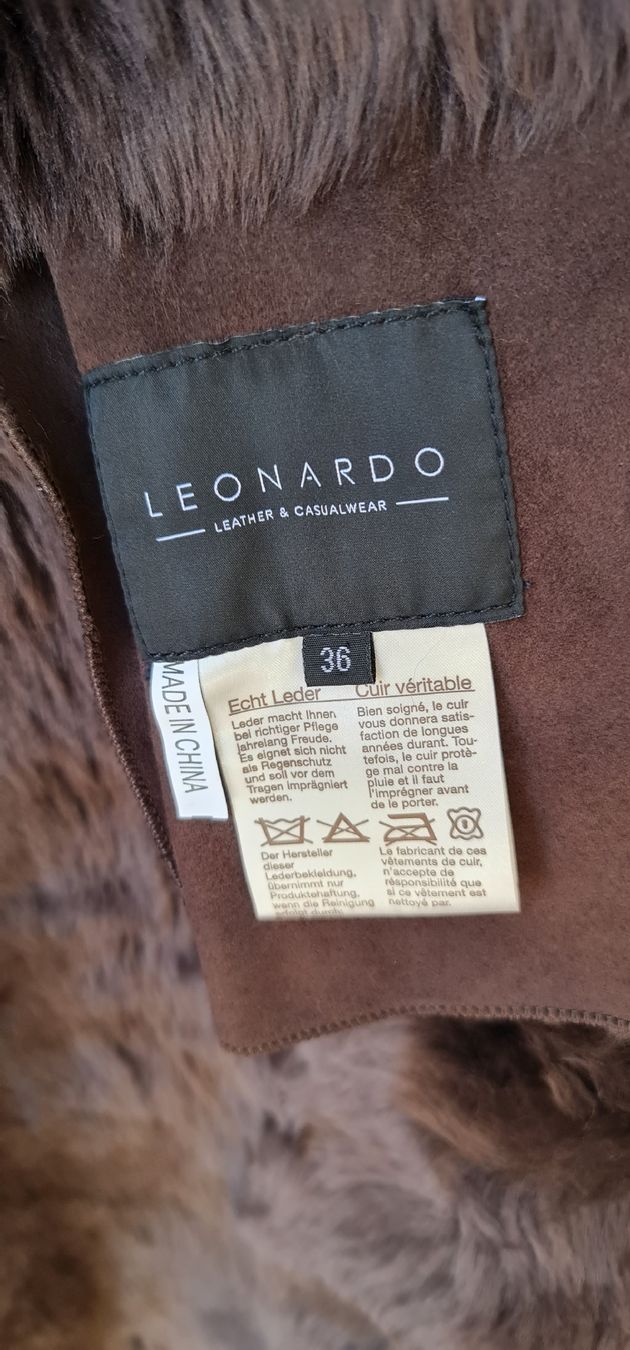 Cappotti: Leonardo Ledermantel – Nuovo (secondo la descrizione) da Brugg AG venduto da Bahoz02 1