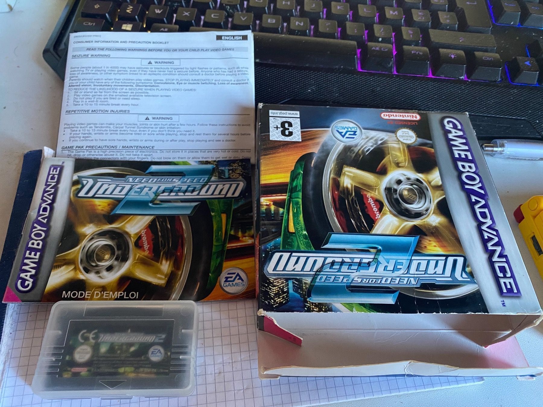Nintendo Spiele: Need for Speed Underground 2 Gba boîte – Gebraucht aus Lausanne von sauvezretrogames 2