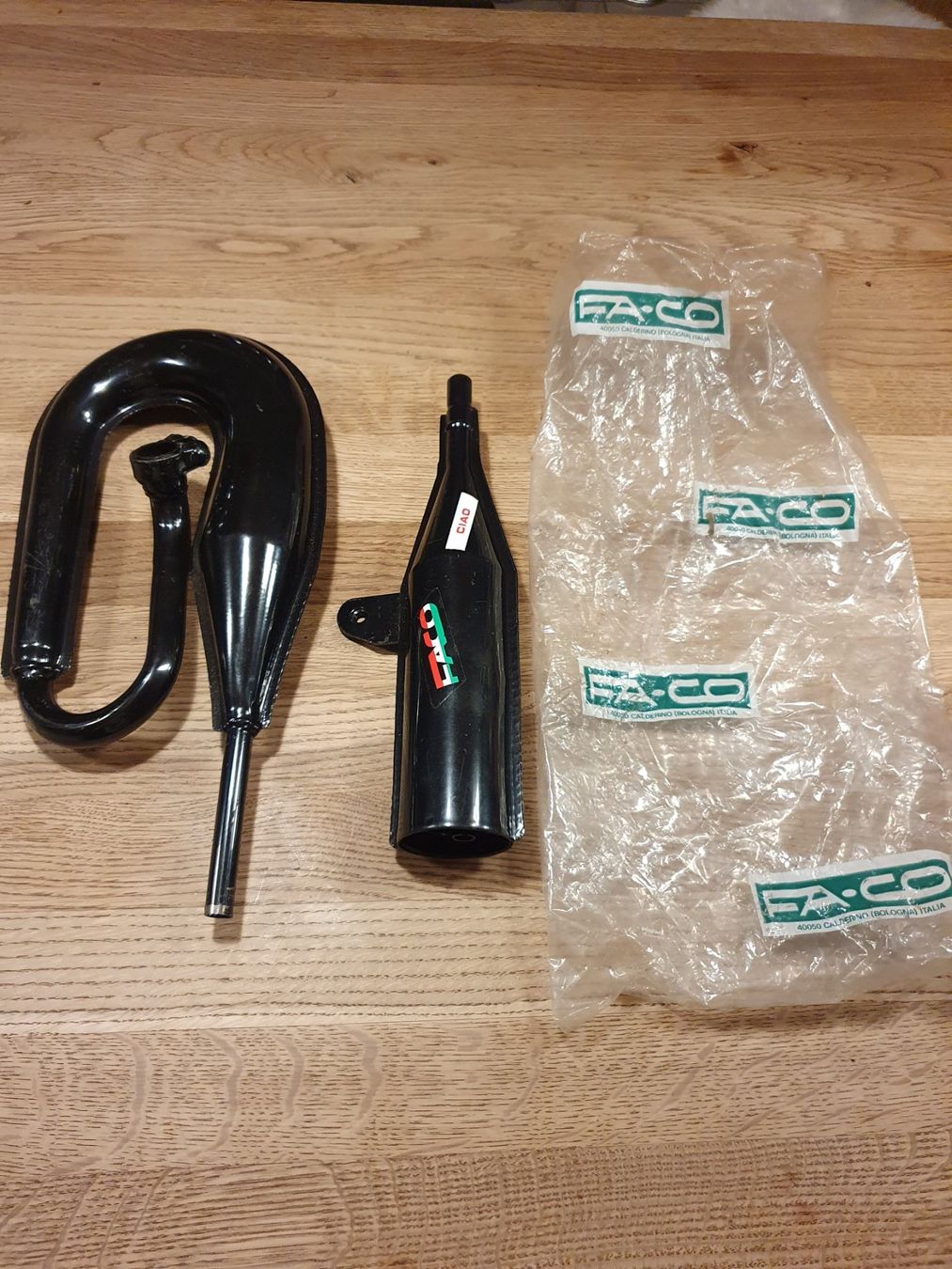 Piaggio Auspuffanlagen: Auspuff Faco Piaggio Ciao NOS – Neu und originalverpackt aus Künten von Rocchi71 6