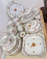 55 tlg. Herend Apponyi braun Kaffee-/Teeservice 6 Personen