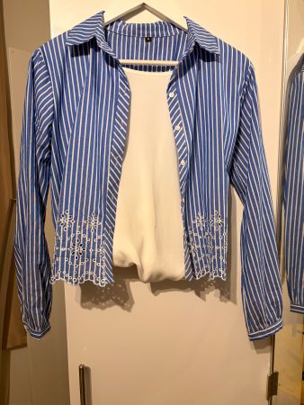 modernes Blusenshirt, S/M