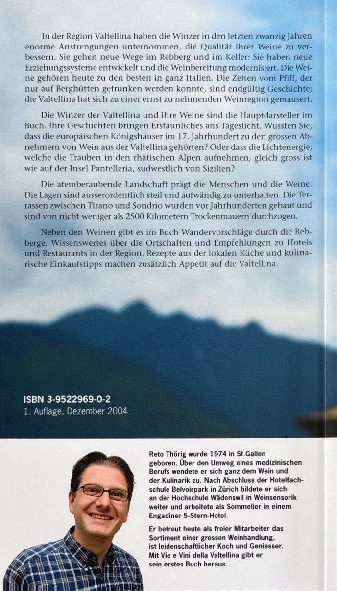 Libri: Vie e Vini della Valtellina - Ein Wein-Reiseführer – Nuovo e nell'imballaggio originale da Sarnen venduto da Livres 1