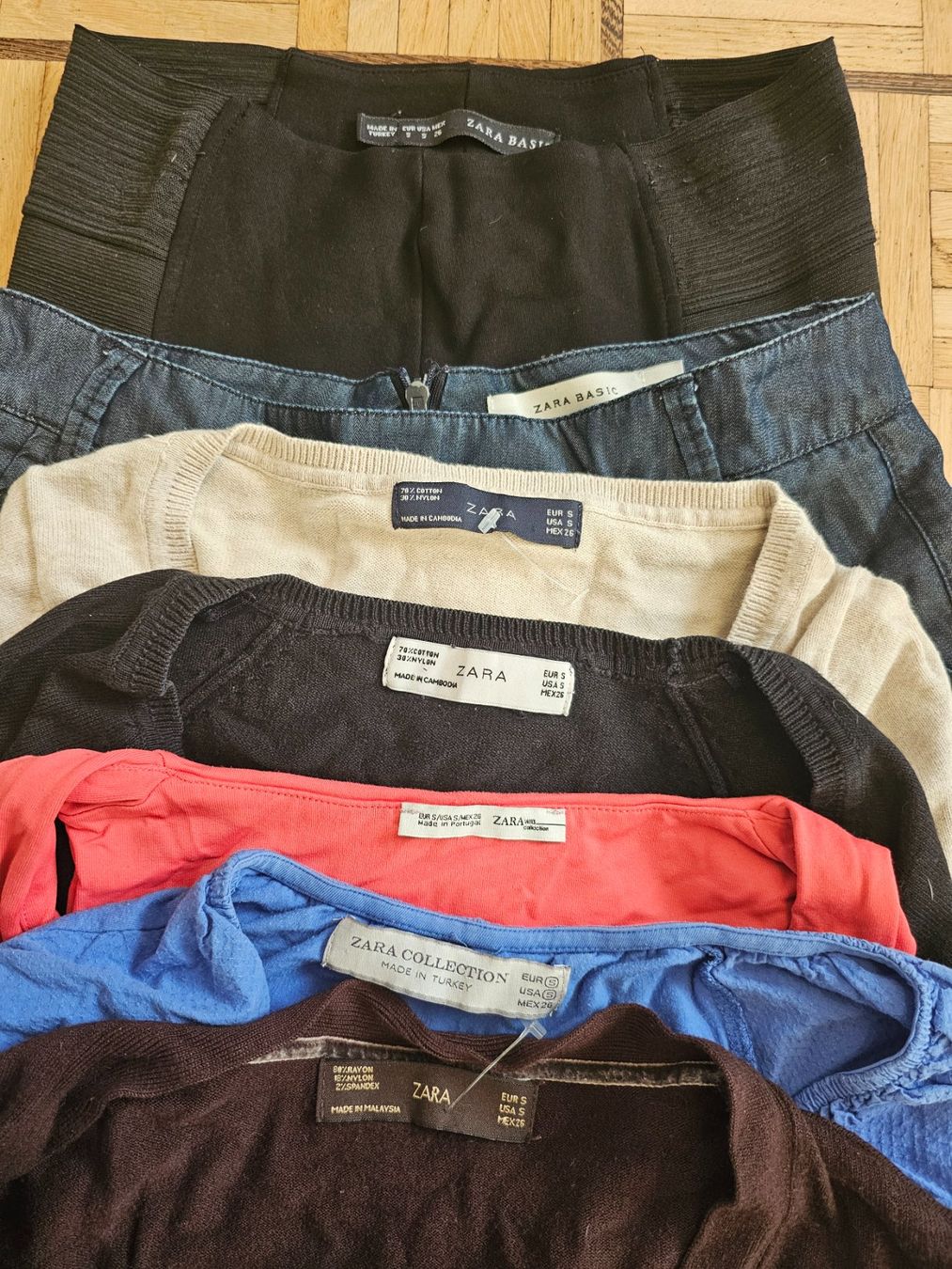Zara Kleiderpakete: ZARA Paket 7 Teile Gr. Gr. S Business Chic Basics – Gebraucht aus Füllinsdorf von Sunnebliemli7 1
