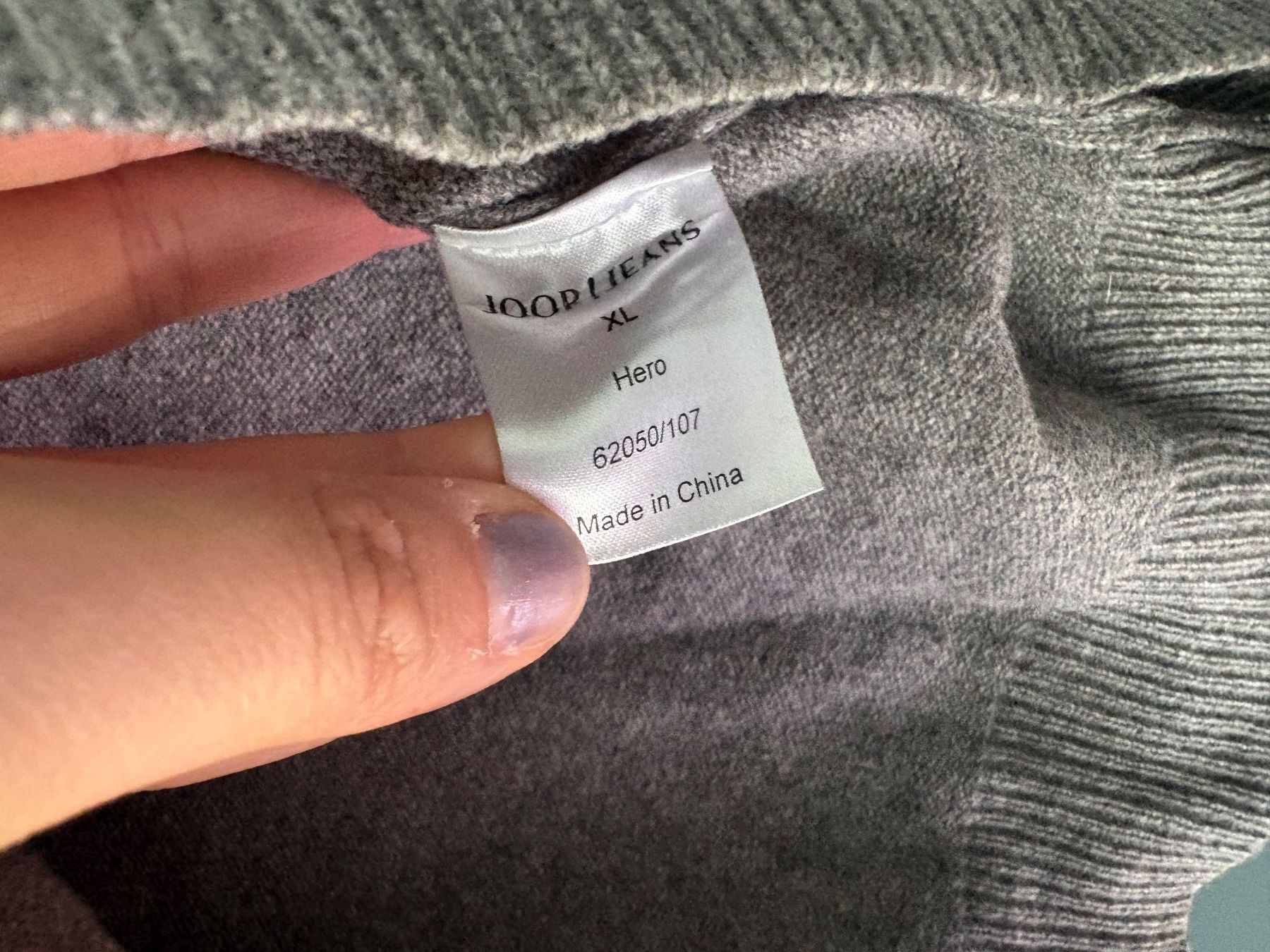 Joop Maglioni & Felpe: JOOP! Jeans - Lambswool Pullover - Size XL – Usato da Muzzano venduto da Sidney_3 5