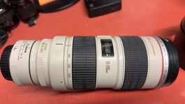 Canon EF 70-200mm 1:2.8L IS II USM Objektiv mit Streulich...
