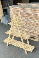 Dekoregal / Blumentreppe holz neu